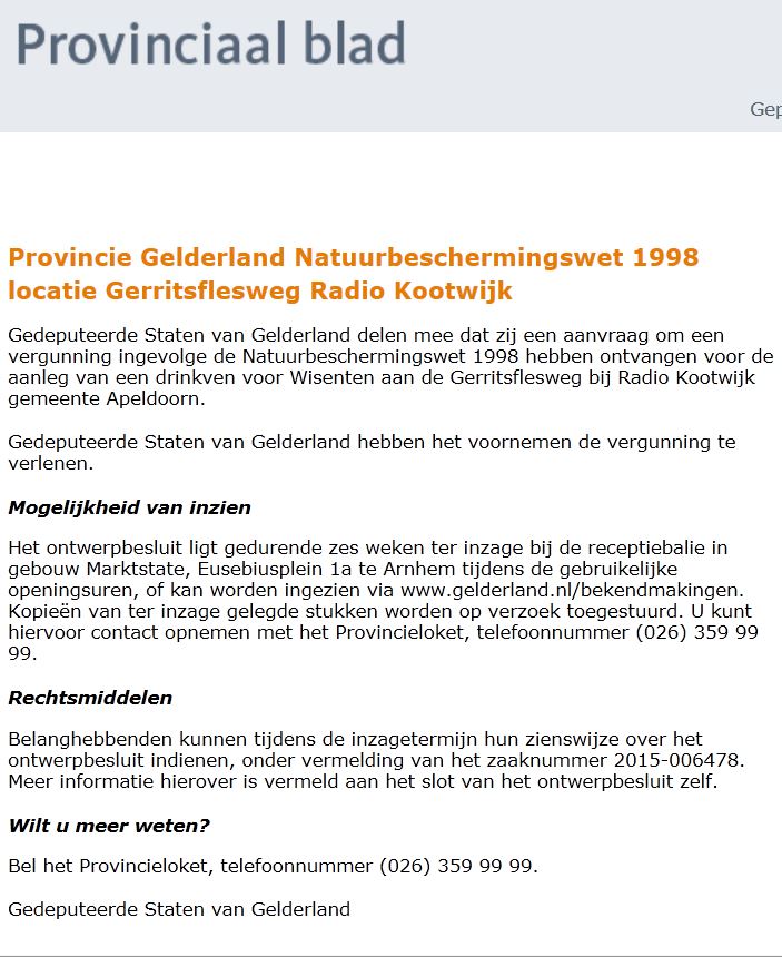Nat. bescherm. wet 1998 wisents